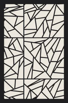 Chinese ice-ray lattice