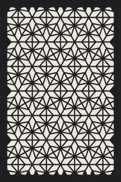 Hexagonal kumiko