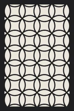Overlapping circles