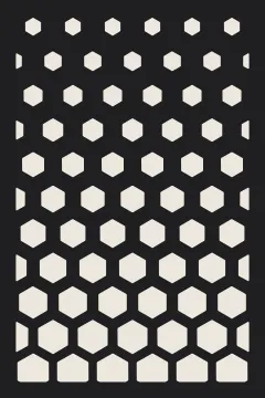 Graded hexagons