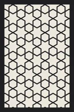 Six-point star lattice