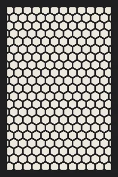 Hexagon perforation